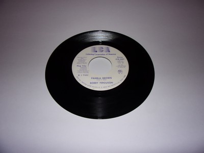 45'' Bobby Ferguson: Pamela Brown / Here's The Key / Promo / 1976 / EX