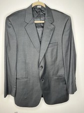 Jos. A. Bank Men's Charcoal Grey Blazer Size 42 SH 100 Wool