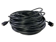 SVGA 100ft Video Cable 15-pin Male to Male VGA Cord PC Projector Monitor Display