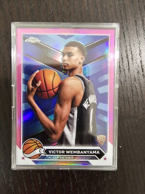 VICTOR WEMBANYAMA RC ウェンバンヤマ REFRACTOR 2023-24 Topps Chrome Victor Wembanyama Green Topps REFRACTOR