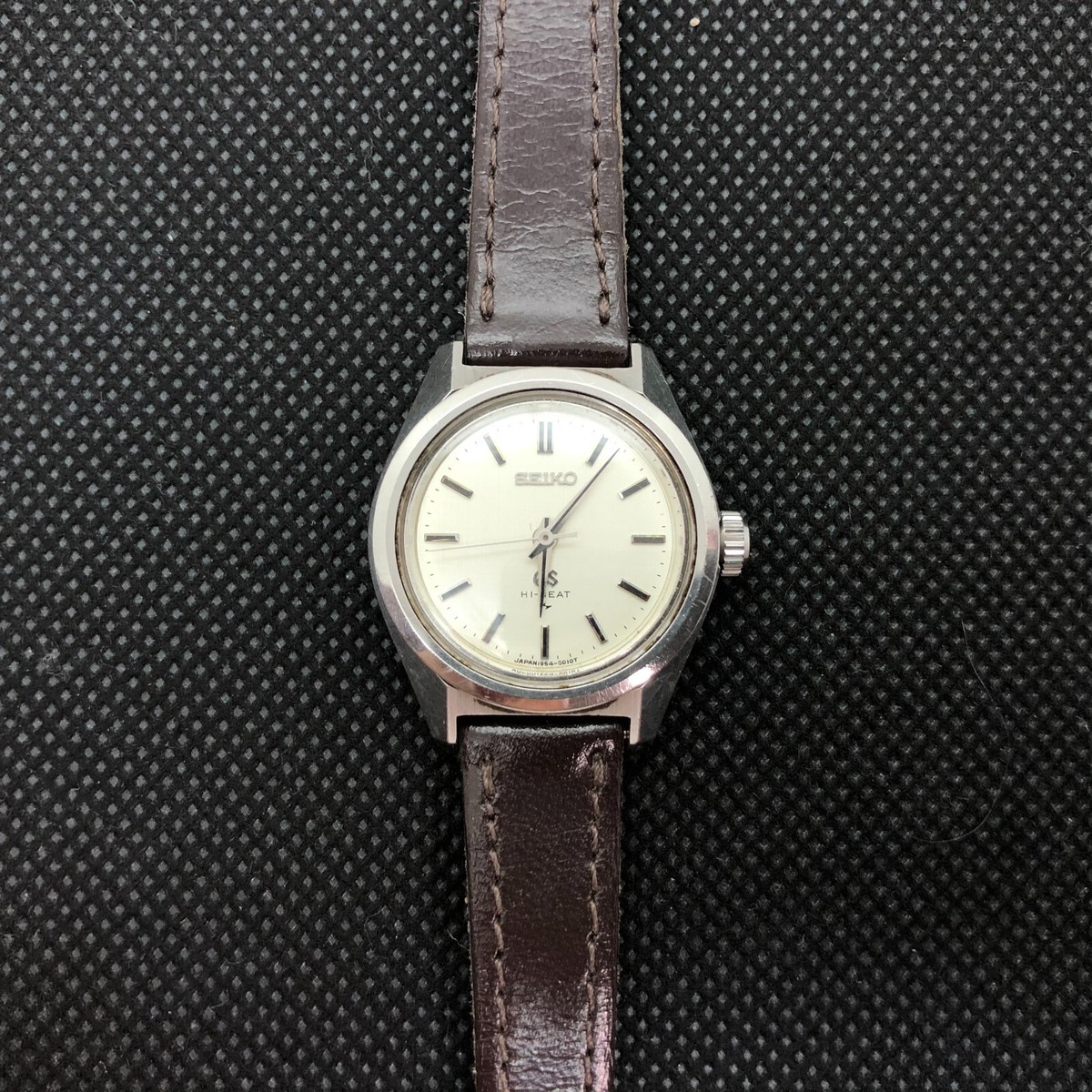 セイコー　GS(1964-0010) w1856] GRAND SEIKO 1964-0010 Hand winding GS Original buckle