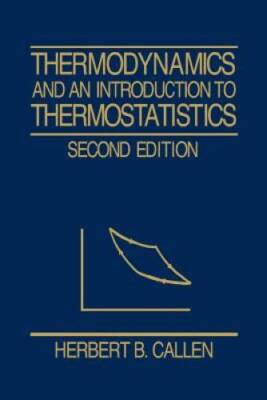 #ad Thermodynamics and an Introduction to Thermostatistics Paperback GOOD $56.79