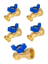 5 Pcs Efield 14turn Spigot Outdoor Brass Valve 34 Female Npt Inlet X34 Mht
