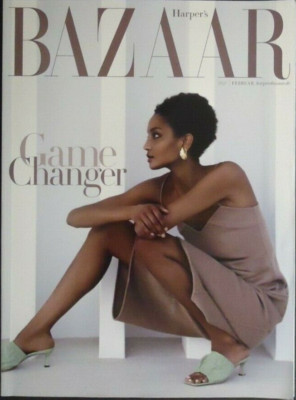 HARPER`S BAZAAR Magazin, Februar 2021.  Magali Delion. GAME CHANGER. Deutsch