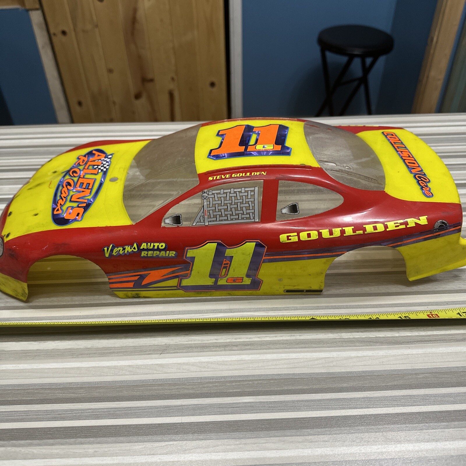 Vintage Rc Pan Car NASCAR Body 1/10 Rc eBay