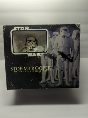 Gentle Giant Studios Star Wars Stormtrooper Deluxe Collectible Bust NEW OPEN BOX