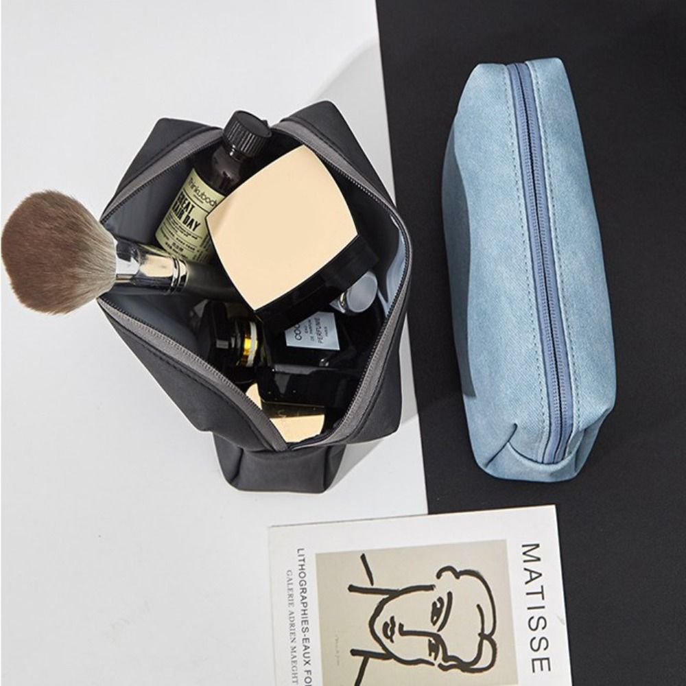 Large Capacity Cosmetics Storage Bag Zipper Makeup Bag Fashion Makeup