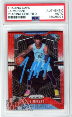 2019 Prizm Investor Card Sports - Guide Price Wave Ruby #249 Prizm 2019 Morant Ja ルーキーカード RC Wave Red Morant Ja その他