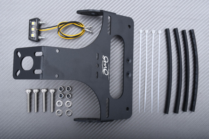 Support de plaque d'immatriculation avec réflecteur pour moto Yamaha YZF R1 2009-2011 - 2