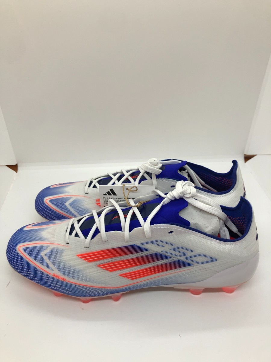 adidas F50 ELITE HG/AG IF1312 White/Solar Red/Blue Soccer adidas F50 ELITE HG/AG IF1312 White/Solar Red/Blue Soccer