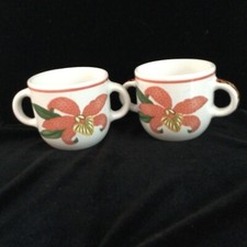 ''JUNGLE FLOWERS' -by LYNN CHASE - CHILDS MUG - 2 AVAILABLE - BR