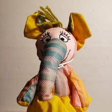 Vtg Rare Heffalump 1990's Disney Store Winnie The Pooh  4 Bean Bag Plush - 8"