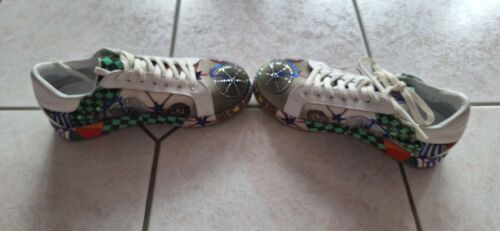 Camuzares, ausgefallener Leder Sneaker, Glitzer, Samt, Swarovskisteinchen, 41 - Bild 8 von 8