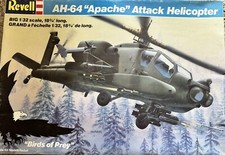 Revell 1987 Ah-64 Apache Attack Helicopter Parts Are 4575 Revell 1987 Ah-64 Apache Attack Helicopter Parts Are 4575