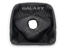 SCHALTMANSCHETTE FÜR FORD GALAXY 2006-2008 SCHALTSACK LEDER STICKEREI GRAU