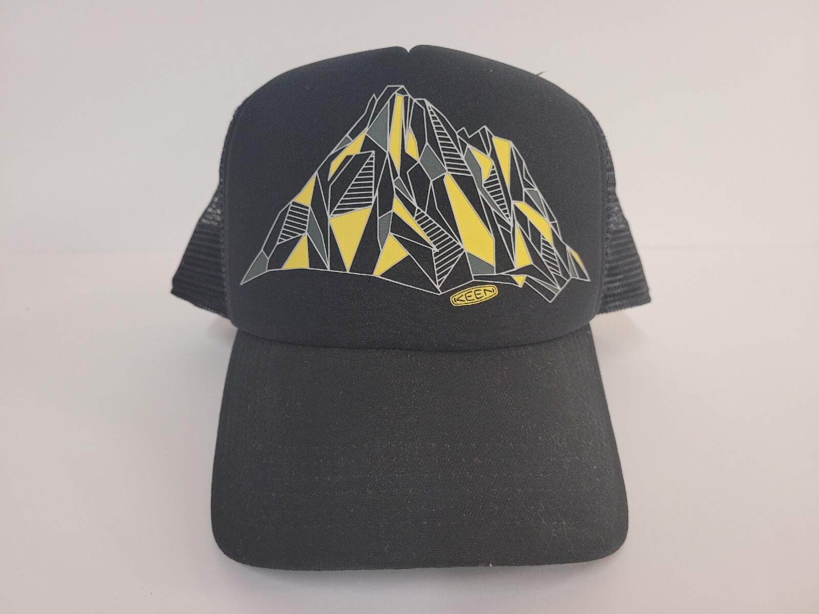 Cappello Keen Berretto Uomo Snap Back Nero Camionista Casual Maglia Logo Grafica Outdoor