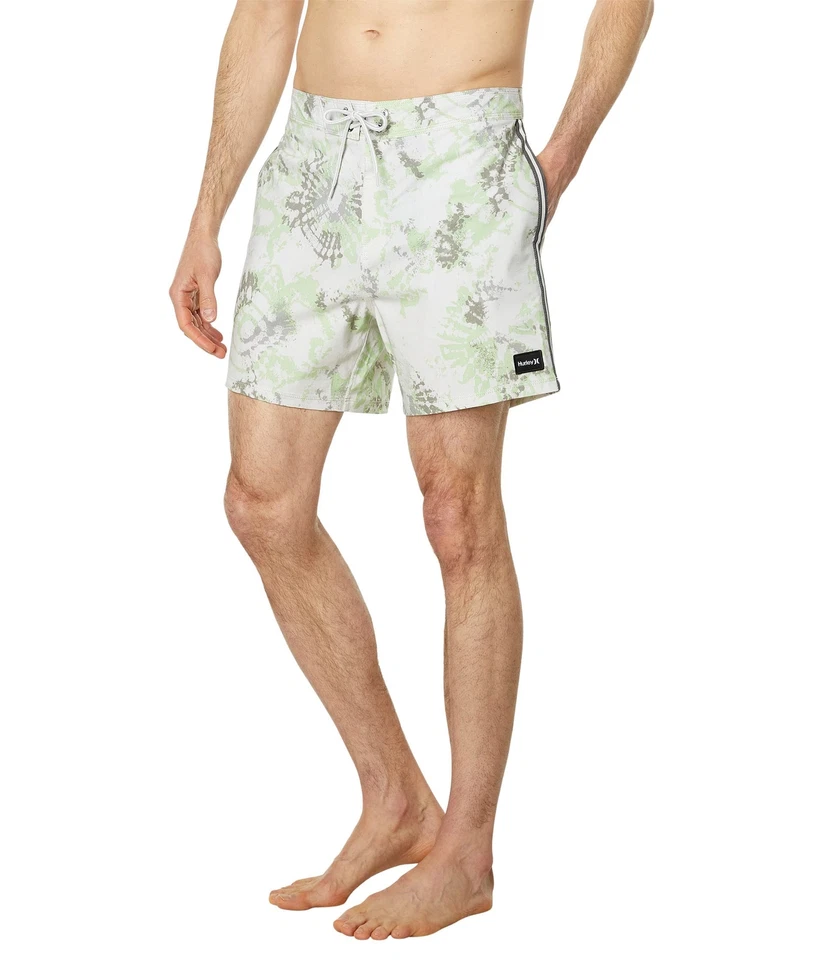 Bañador Hurley Phantom Naturals para hombre 16" aspecto vintage, talla 34 EU - Imagen 2 de 4