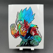 Dragon Ball Vegito Super Saiyan Blue Holographic Sticker