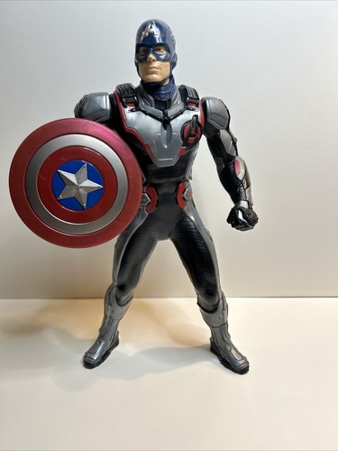 2018 Hasbro Marvel Avengers Shield Blast Captain America 13 in Talking Unboxed - Picture 5 of 10