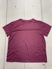 Shein Curve Pink/Purple Basic Short Sleeve Pullover T Shirt Womens Size 0XL