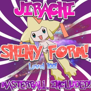 Pokemon Sword Shield Jirachi Shiny Inc Master Ball Mythical Legend Pkmn Ebay