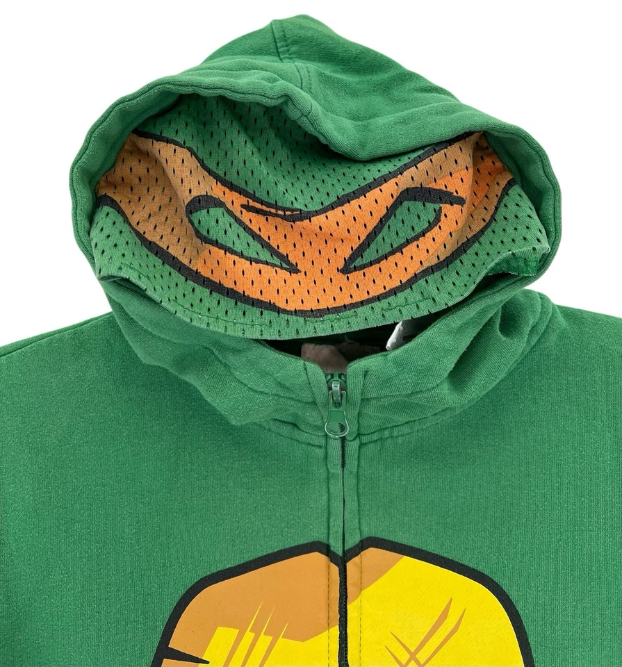 Teenage Mutant Ninja Turtle Zip Up Hoodie Michael Angelo Youth Large (14/16) - Image 3 of 4