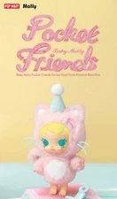 Authentic POPMART Baby Molly Pocket Friends Viny Plush Pendant Confirmed Box