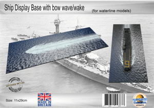 for waterline models Coastal Kits Ship Display Base