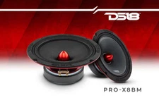 2x DS18 PRO-X8BM 8" Midrange Loudspeaker 1100W Midbass Car Stereo Audio Speakers
