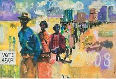Worth the Wait, an African American, Black Art Print by Charly Palmer