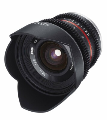Rokinon 12mm T2.2 Cine Ultra Wide Angle Video Lens for Sony E