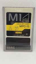 Korg M1 MPC-13 Memory Card Sound Library Synthesizer