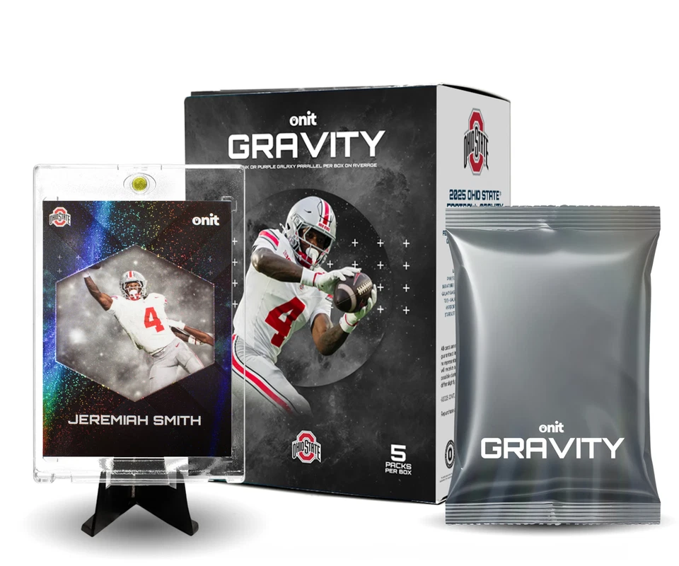 2025 Onit Gravity Ohio State University Trading Cards 24 Ct. Blaster Box Sealed