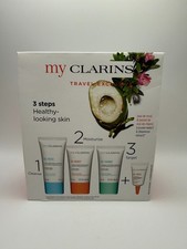 Clarins My Clarins Travel Set Exclusive 3 Steps Cleanse Moisturize Target 4 Pcs