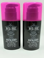 2 TIGI Rockaholic Rock My World Stellar Smoothing Cream 3.46 oz each