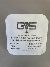 PES Syringe Filter STERILE 13 mm 0.22 um (micron) Membrane 5 x 1 (Made in USA)