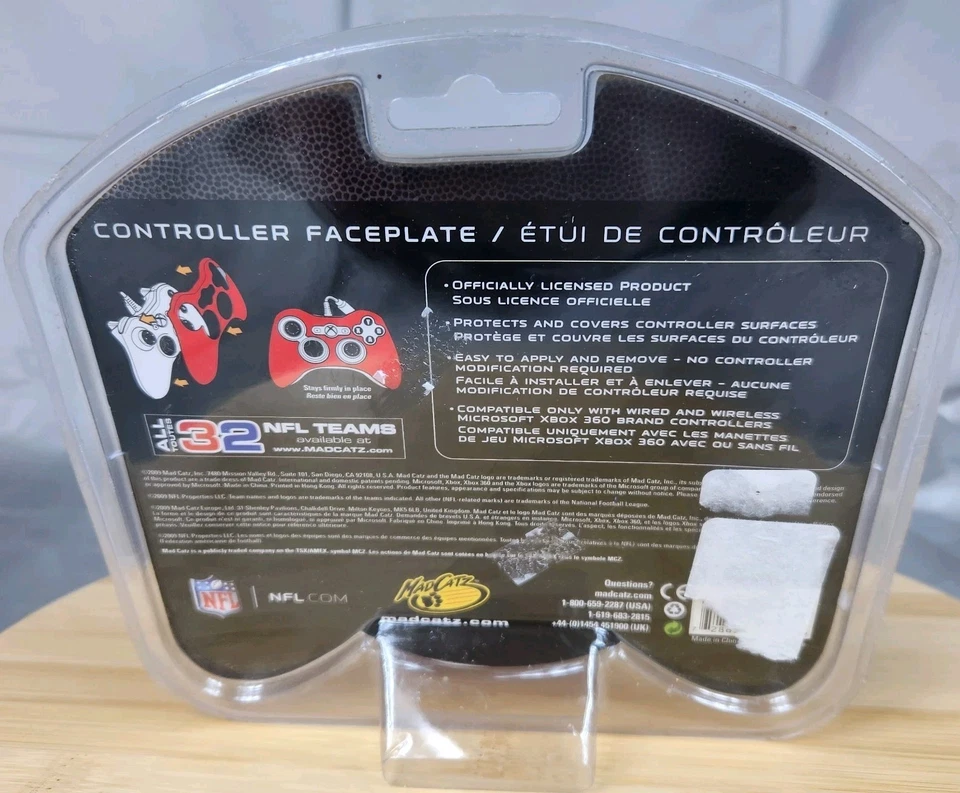 Xbox 360 Official NFL Cleveland Browns Controller Faceplate ONLY Sealed - Image 2 of 2