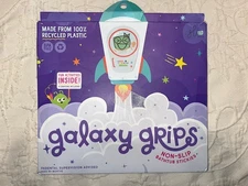 GLO PALS BATHTUB STICKERS NEW Galaxy Grips SPACE THEME 8 PCS TEXTURED BPA FREE