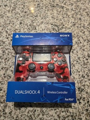 Sony DualShock 4 Wireless Controller Red Camouflage for PlayStation 4