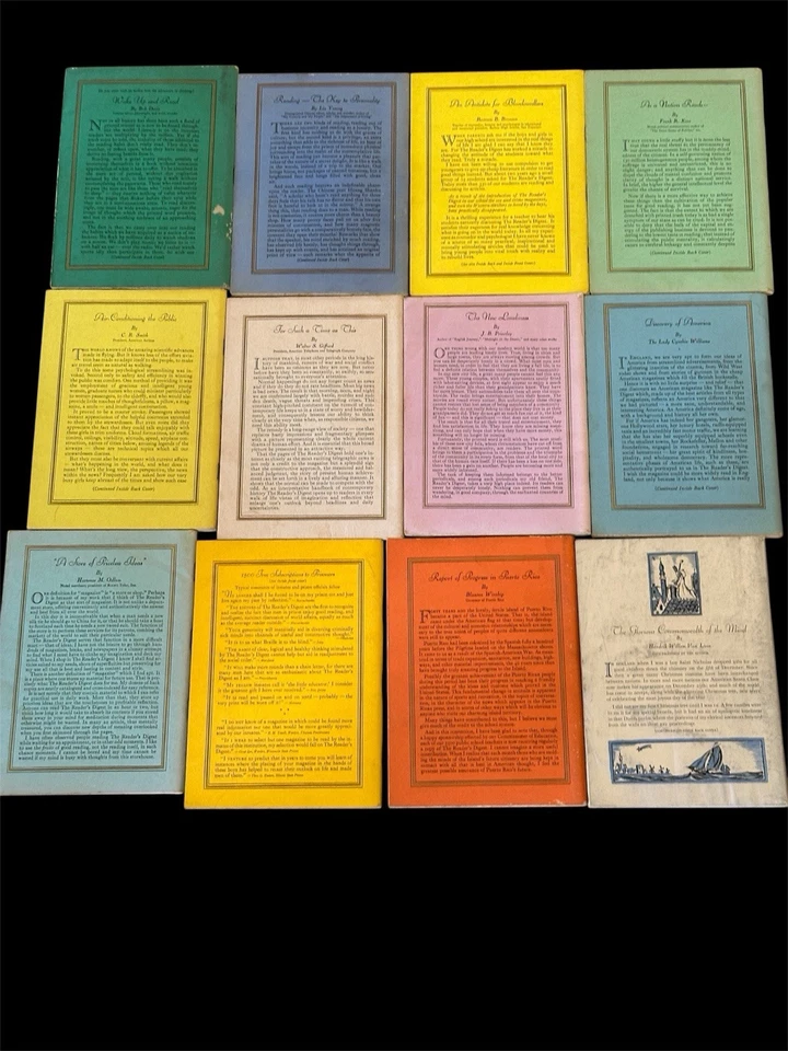 Vintage 1938 Full Year Reader's Digest Lot of 12 Magazines Jan - Dec - Image 3 of 4