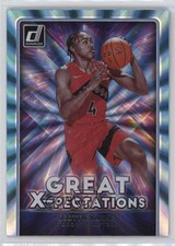 2021-22 Panini Donruss Great X-Pectations Holo Teal Laser Scottie Barnes #22 0q3
