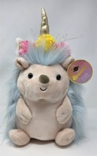 FAO Schwarz Hedgehog Unicorn Band Sparkly 12" Soft Toy Stuffed Animal