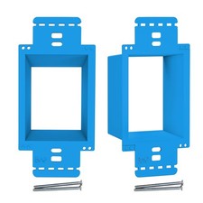 2 Pack Electrical Outlet Box Extender 1 Gang Electrical Box Extender W/ 4 Screws