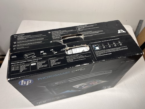 HP Photosmart C4780 All-in-One Print Inkjet Wireless Photo Printer BRAND NEW - Afbeelding 5 van 9