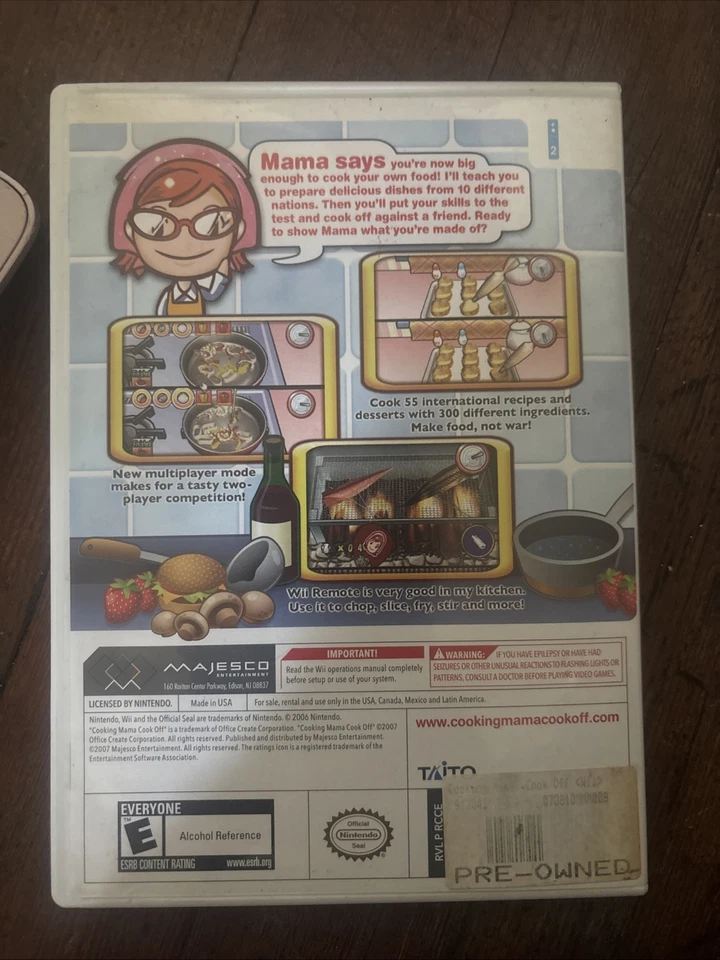 Cooking Mama: Cook Off (Nintendo Wii, 2007) - Image 4 of 4