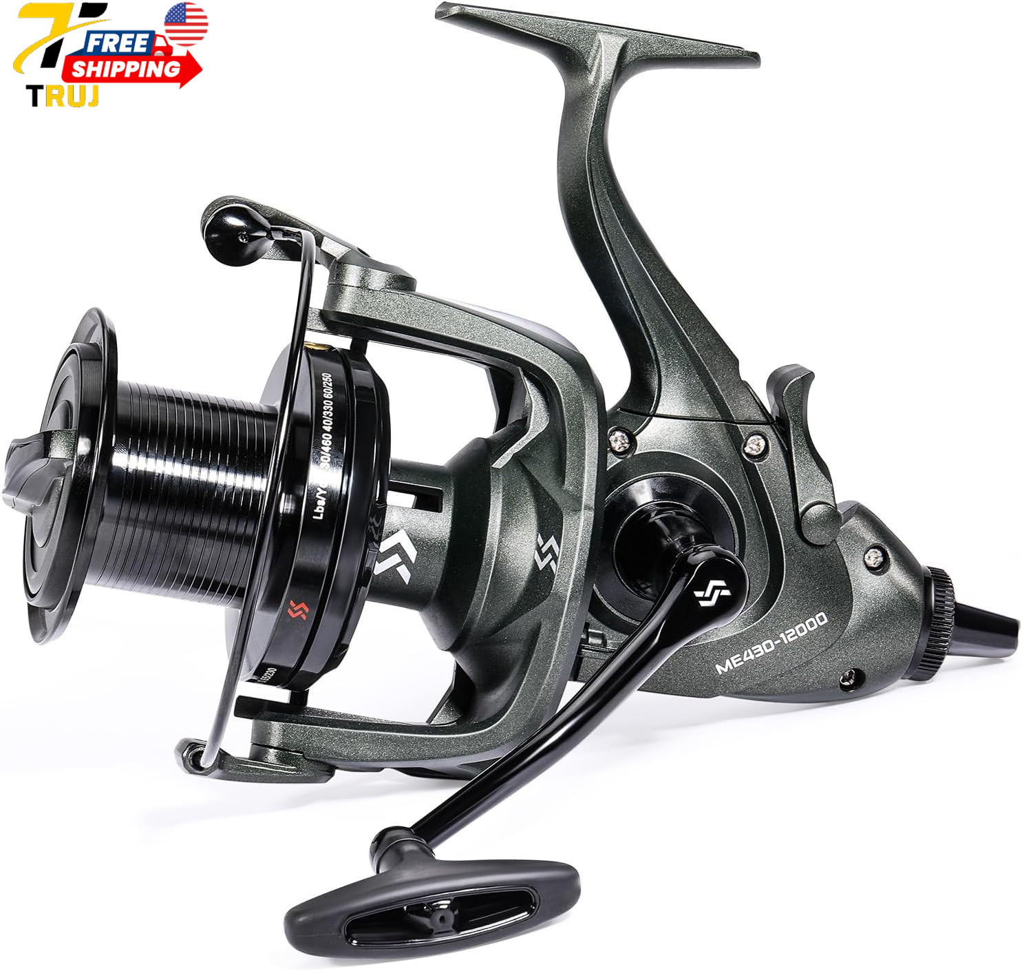 10000 Series Carp Fishing Reels Cnc Aluminum Spool Fis