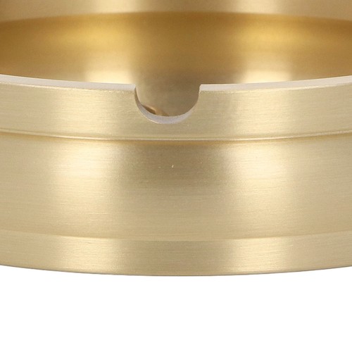 Posacenere in ottone fatto a mano stile elegante posacenere decorativo per casa ufficio - Foto 17 di 22