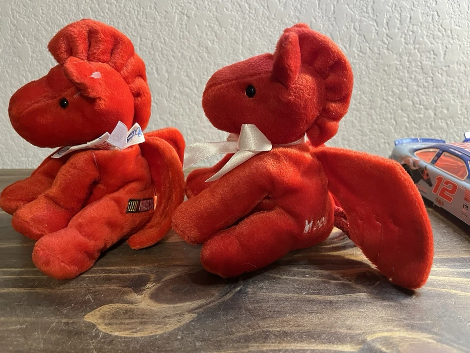 Nascar #12 Mobil 1 Jeremy Mayfield Diecast Cars Pegasus Plushies Exxonmobil Bell - Image 4 of 4