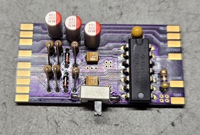   DREAMCAST DIY SCART 480I / VGA 480P AV BOARD *(See Description)*