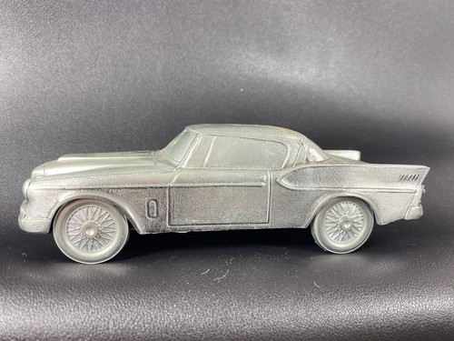 NOS 1958 Studebaker Hawk 2 door hardtop metal bank 1974 Banthrico Sedan Auto